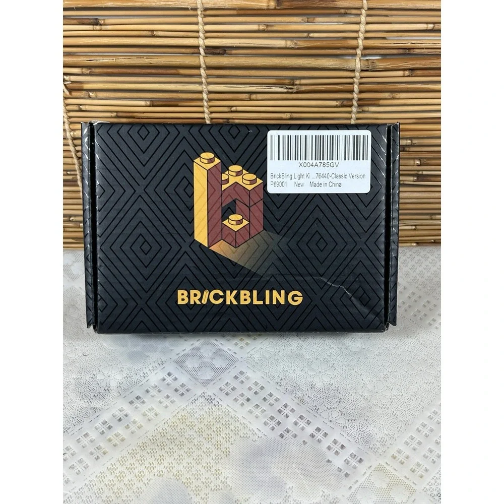 BrickBling Light Kit Compatible with Lego Triwizard box & instructions 76440